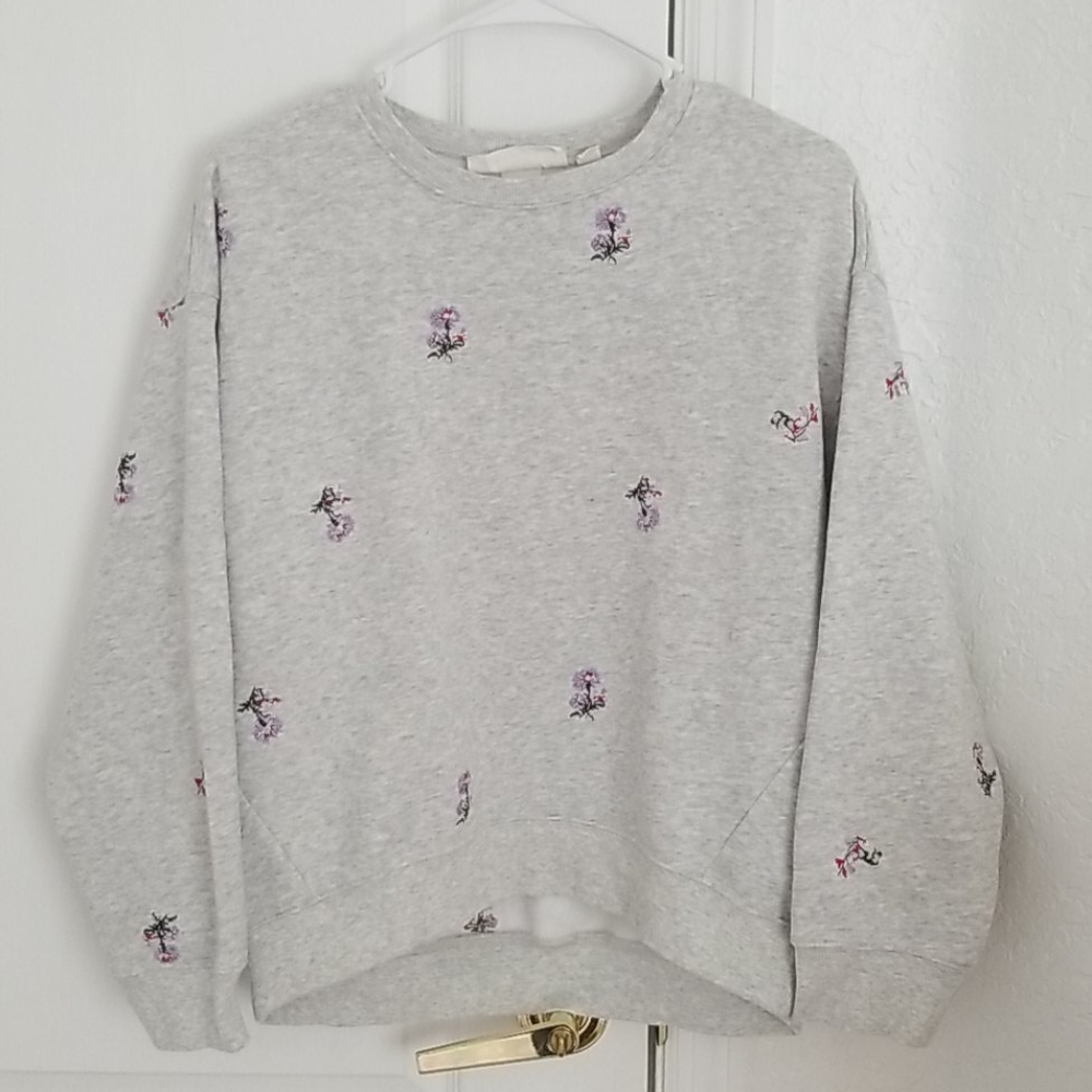 COPY - H&M Floral Pullover
